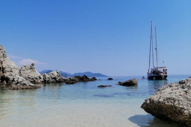 Vegane Segelreise in Griechenland